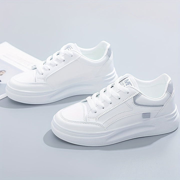 Chic white trainers — lightweight comfort