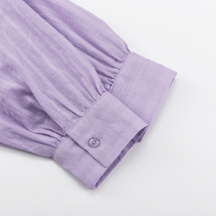 Viola - Button-Through Shirt and Airy Shorts Co-ord