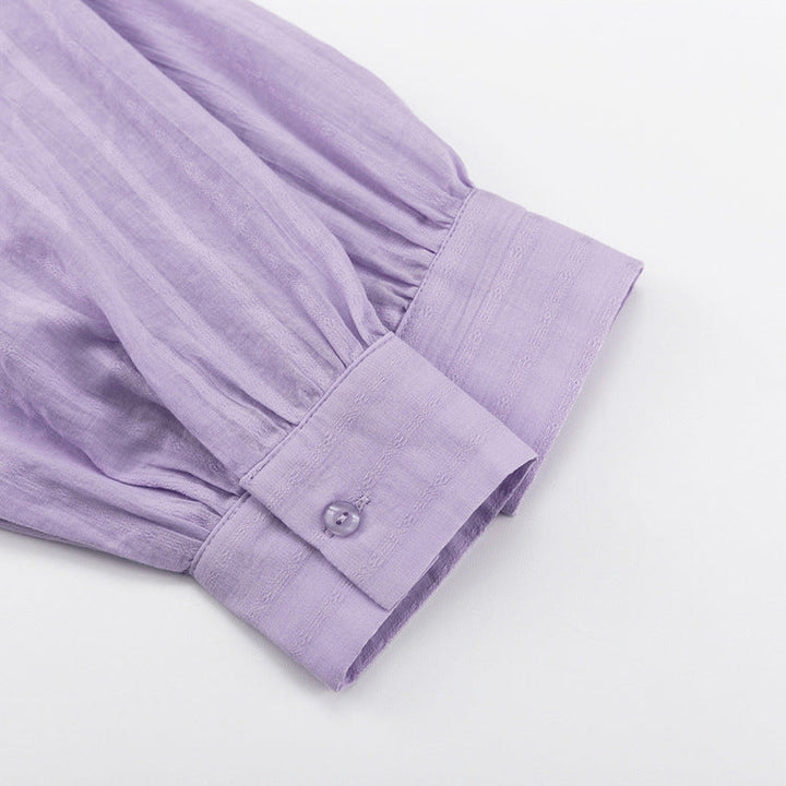 Viola - Button-Through Shirt and Airy Shorts Co-ord
