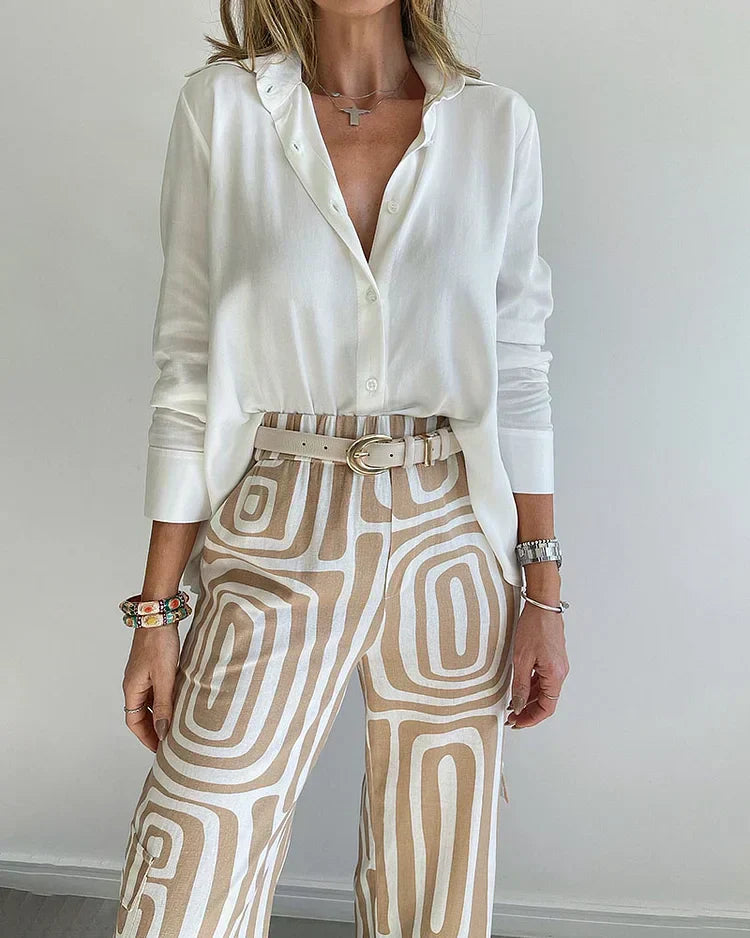 Lysa - Comfortable and Elegant Co-ord (Complimentary Belt)