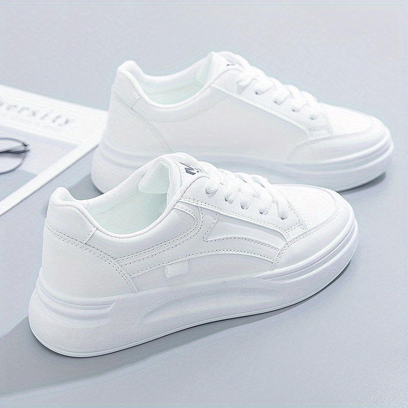 Chic white trainers — lightweight comfort