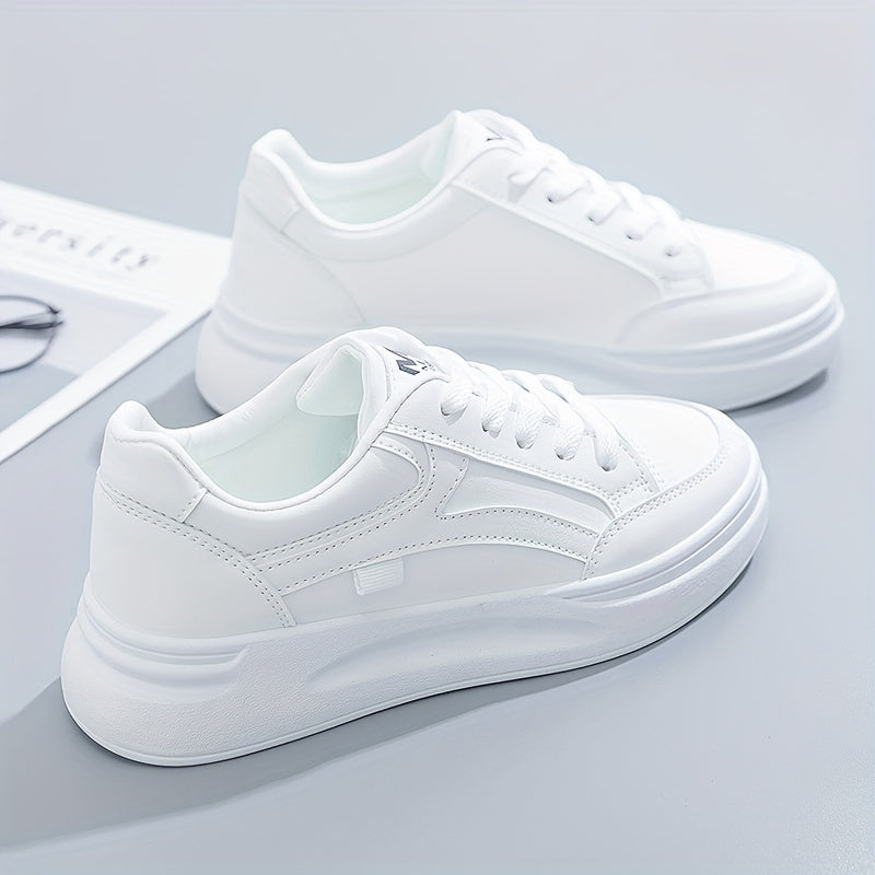 Chic white trainers — lightweight comfort