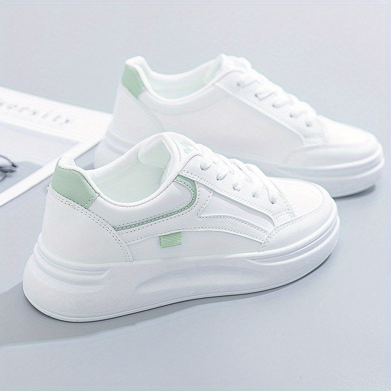 Chic white trainers — lightweight comfort