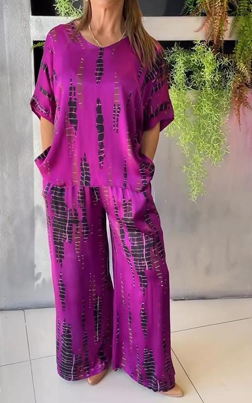 Marie - Casual Printed Co-ord