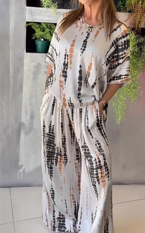Marie - Casual Printed Co-ord