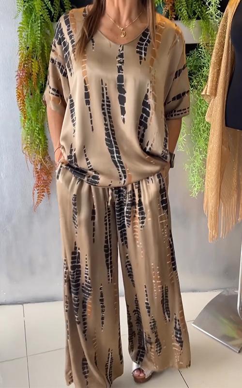 Marie - Casual Printed Co-ord
