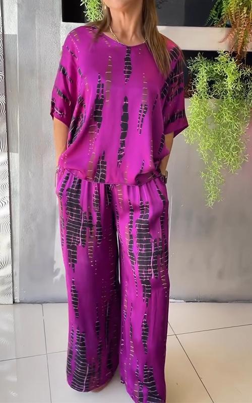 Marie - Casual Printed Co-ord