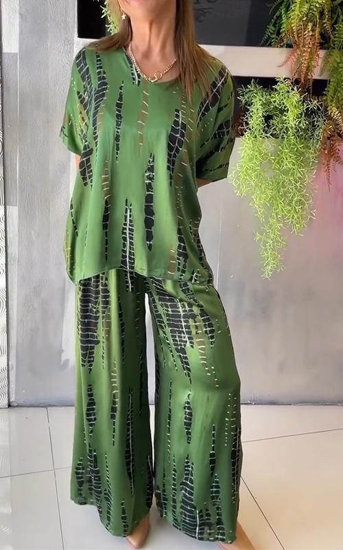 Marie - Casual Printed Co-ord