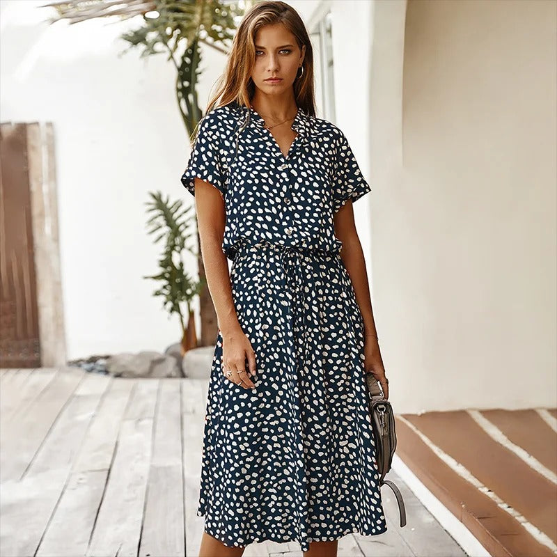 Faelina - Printed summer dress