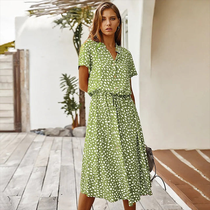 Faelina - Printed summer dress