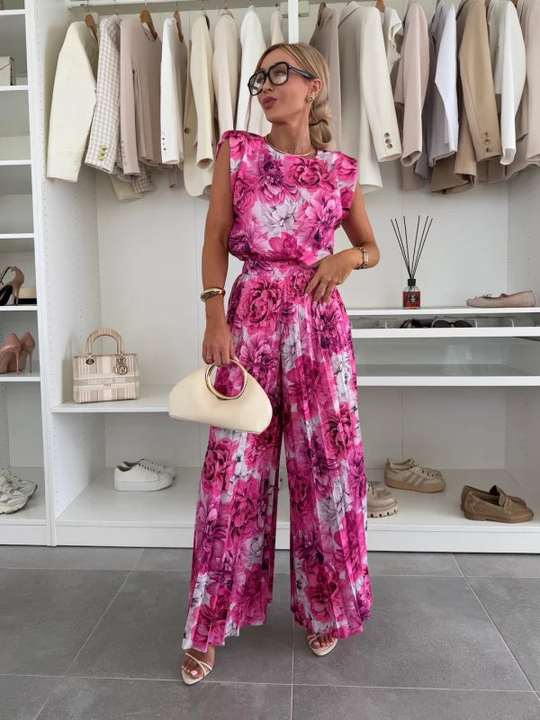 Marian - Elegant Pleated Co-ord
