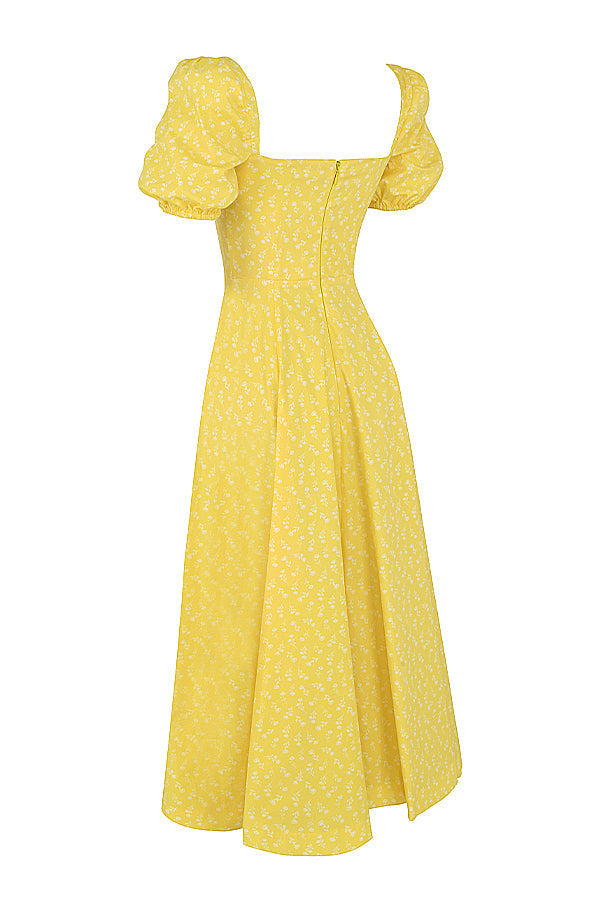Aviana - Bloom Puff-Sleeve Dress