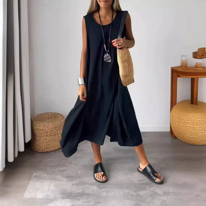 Amaris - Sleeveless Relaxed Dress