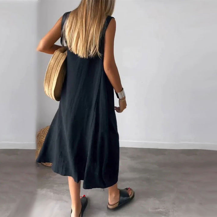 Amaris - Sleeveless Relaxed Dress
