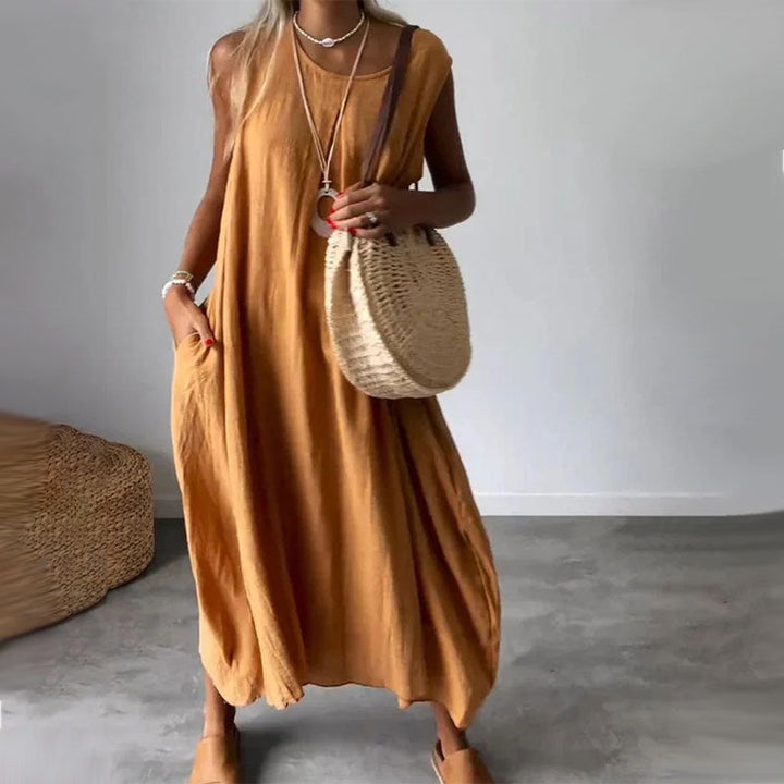 Amaris - Sleeveless Relaxed Dress