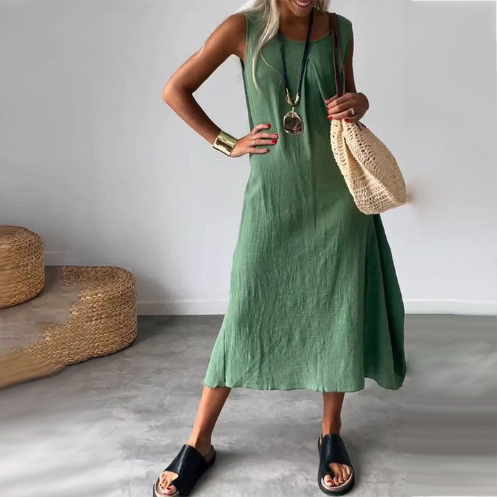 Amaris - Sleeveless Relaxed Dress