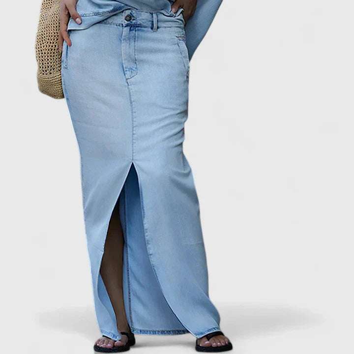 Averlynn | Elegant Maxi Skirt Co-ord