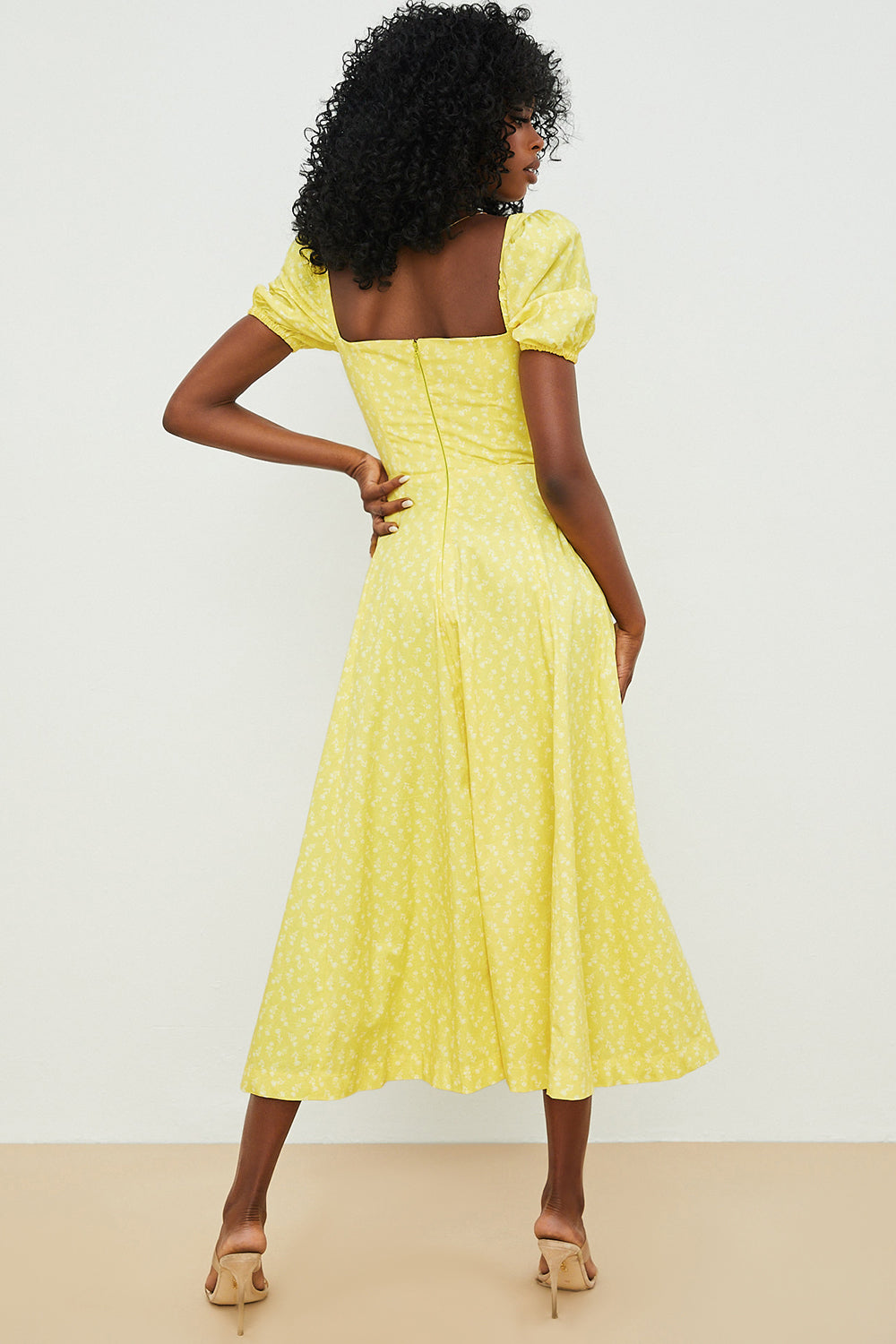 Aviana - Bloom Puff-Sleeve Dress