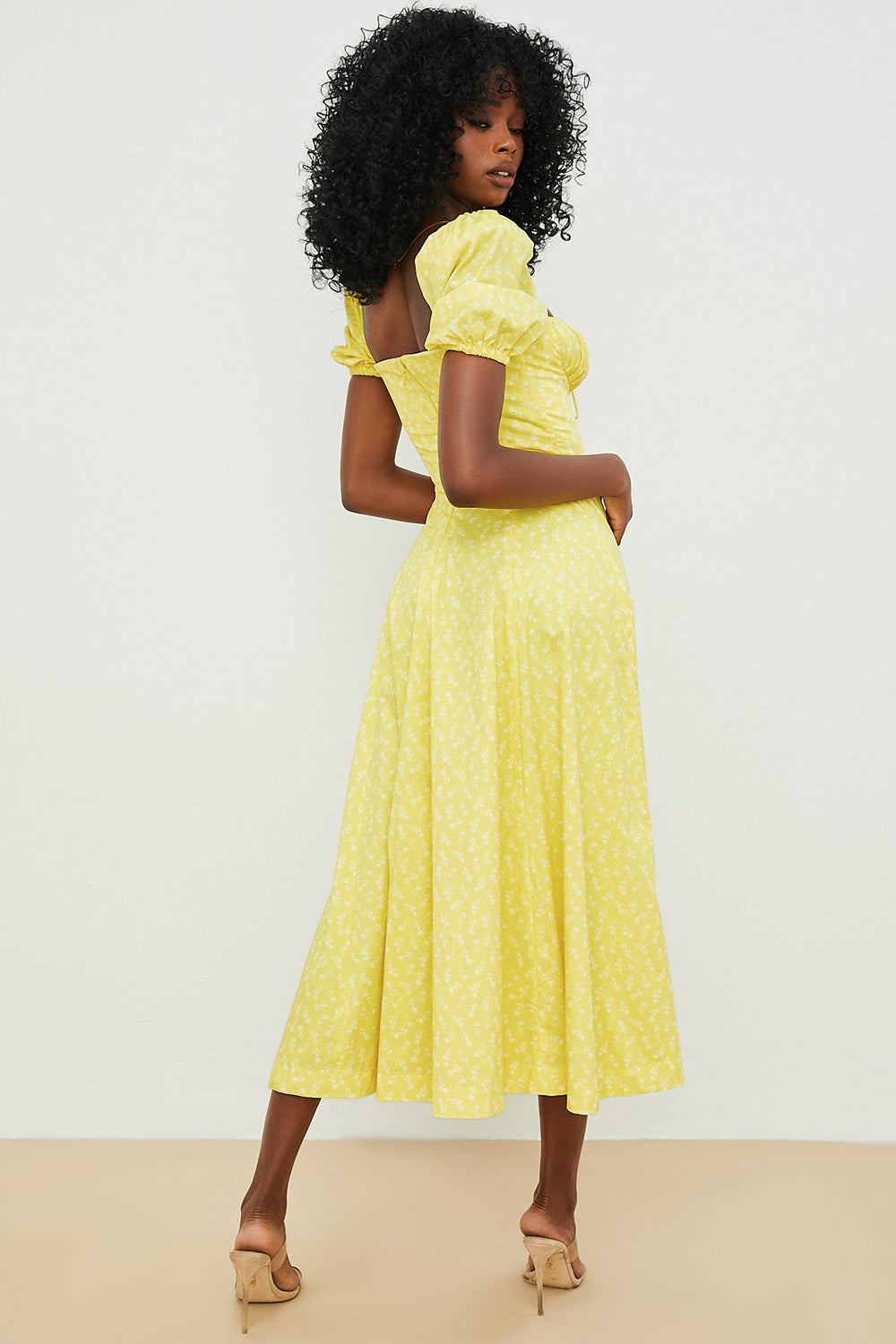 Aviana - Bloom Puff-Sleeve Dress